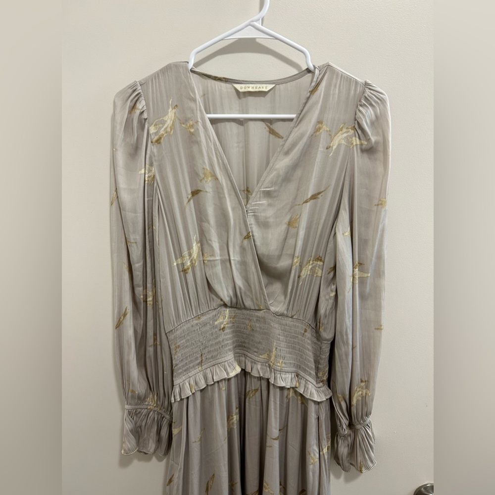 Downeast Gray Maxi Dress - Picture 2 of 11